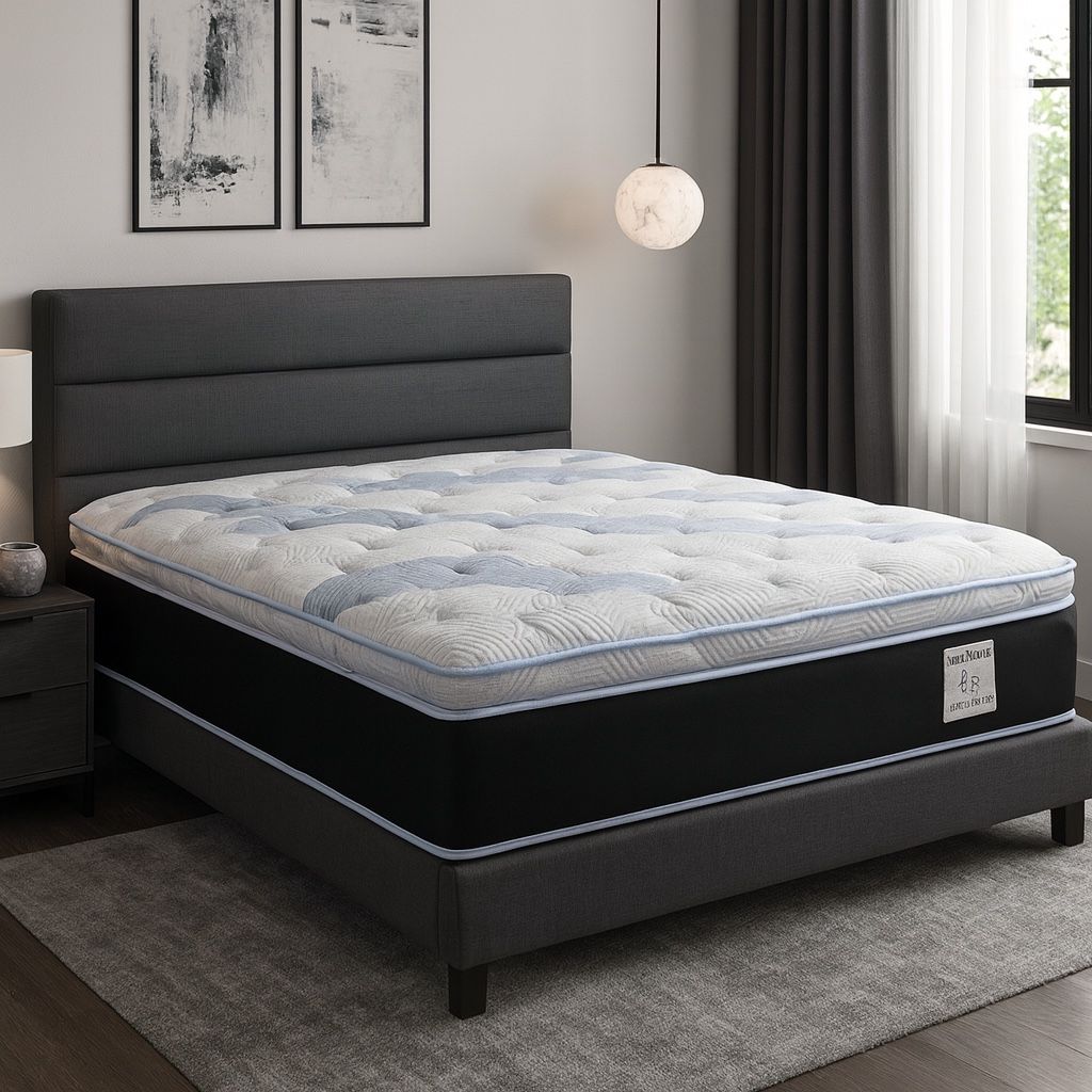 King Size Pillow Top Mattress – 14” Thick | ✨ Brand New from Factory | Excellent Comfort | Also in Twin, Full & Queen | 🚚 Same-Day Delivery