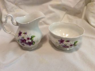 Sugar and Creamer - Royal Albert
