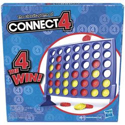 Connect 4 Classic Grid Game, 4 in a Row Game for Kids