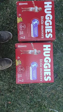 Huggies little movers size 7