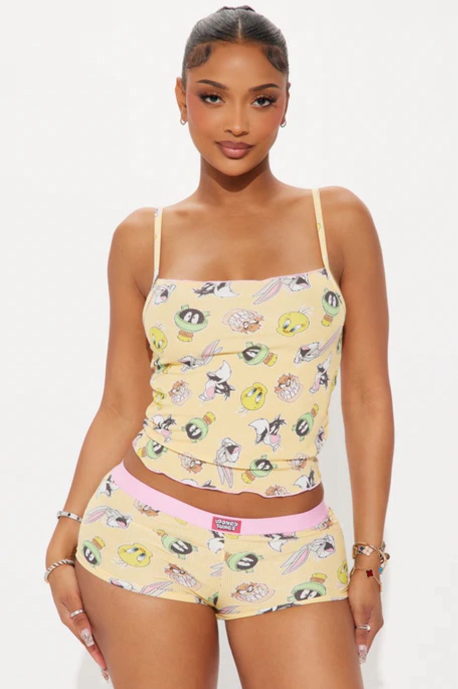 Looney Tunes PJ Boxer Short Set 