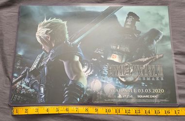 Final Fantasy 7 Remake Reversible poster