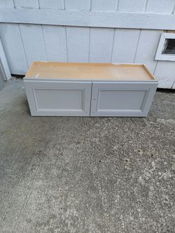 Kitchen cabinet for above stove