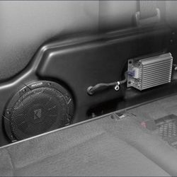 FORD F150 GENUINE FORD AUDIO UPGRADE BY KICKER - AMP AND SUB WOOFER