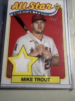 Mike Trout Baseball Card