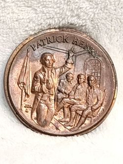#795 USA Token Patrick Henry