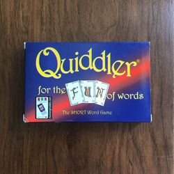 Quiddler ~ The Short Word Game