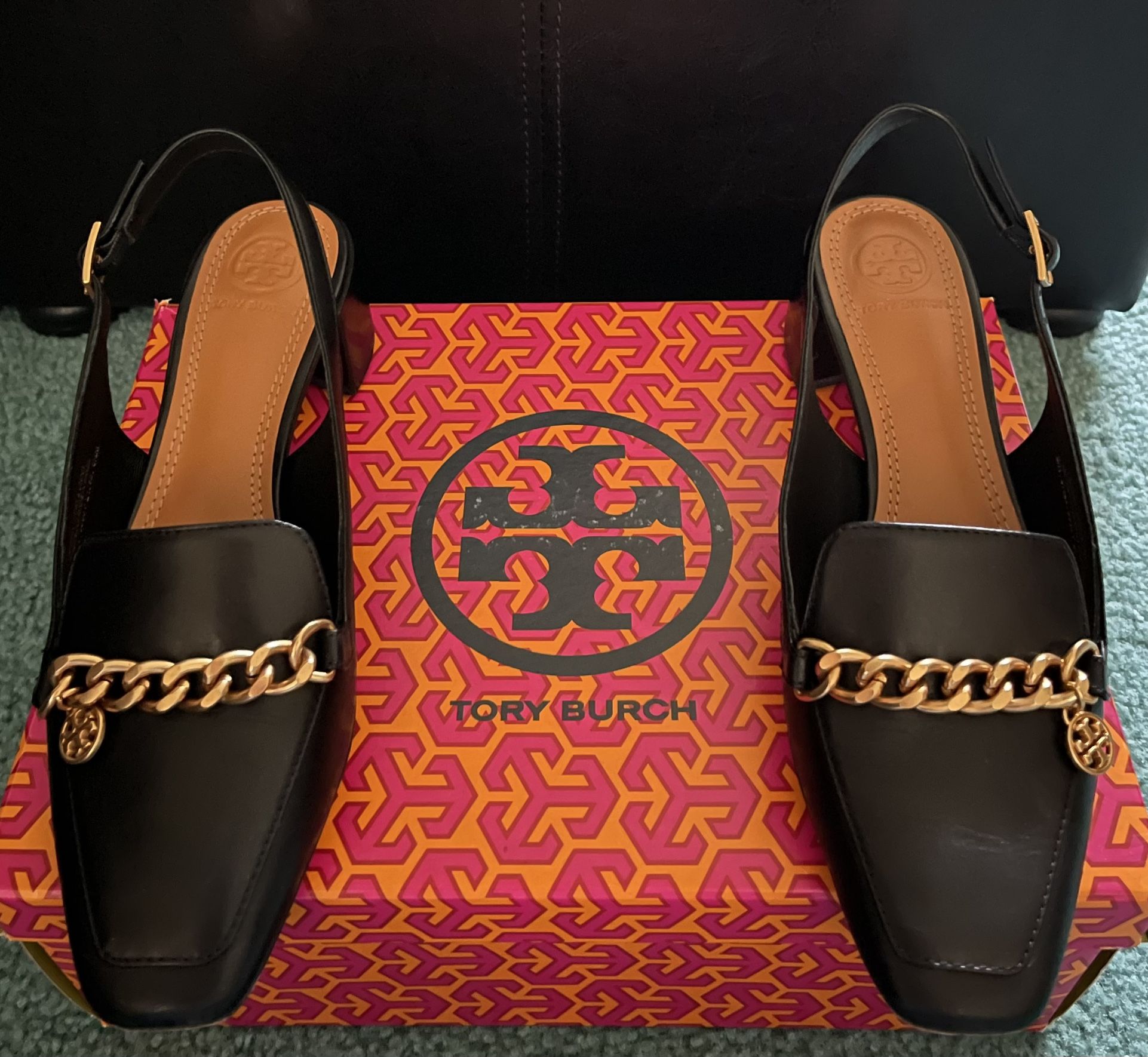 販売卸し売り 【TORY BURCH】MINI BENTON CHARM SLINGBACK