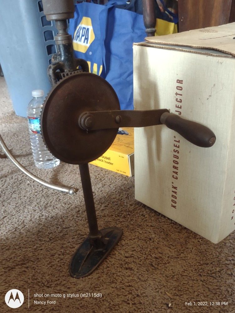 Yankee Number 1555 Antique Heavy Duty Breast Drill