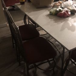 Dining 6 Chairs Table