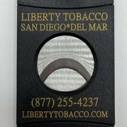 CIGAR CUTTER ~ Plastic Body, Stainless Steel Double Blade