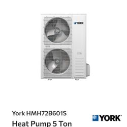 Heat Pump 5 Ton Inverter Horizontal Discharge 17 SEER