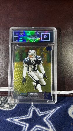 1999 Topps Deion Sanders Gold  Mint 9!