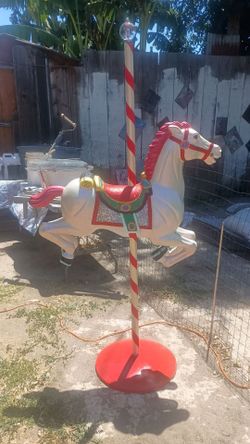 Wonder horse carousel decor