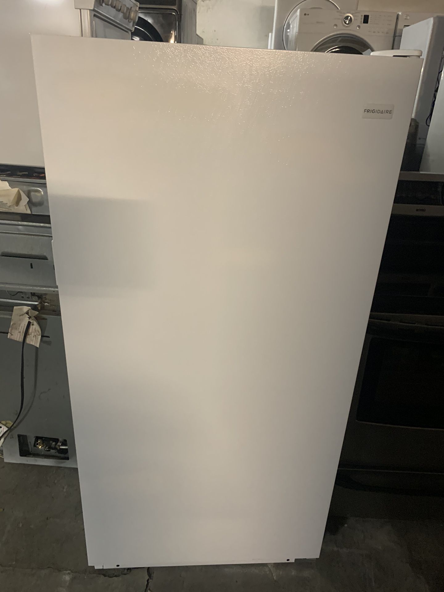 One door freezer brand Frigidaire everything is good working condition 90 days warranty