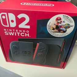 Nitendo Switch 2 With Mario Cart  Sealed