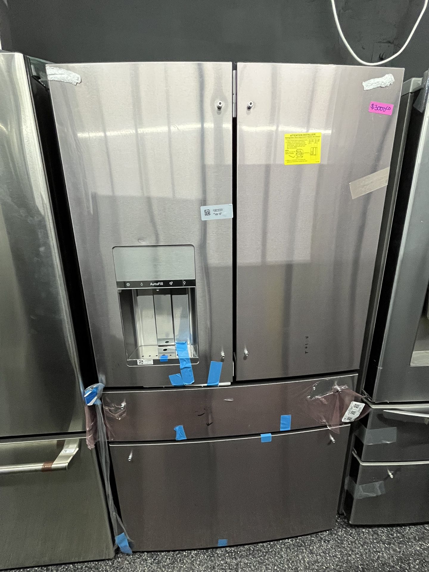 Stainless Steel 4 Door Café Counter Depth Fridge Ice And Water,New Products : American Fashion Style Bags On Sale