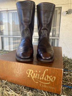 Men’s Leather Western Boots 