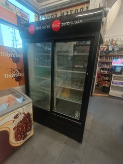 Commercial drink fridge