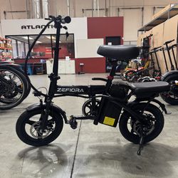 Folding electric bicycle