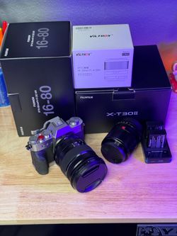 Fujifilm X-T30 Mark II + Lenses Kit (Full Set)