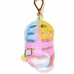 Super Cute! BATH & BODY WORKS💕🩴💛JELLY SANDAL 💜🩴💕Pocketbac Holder 