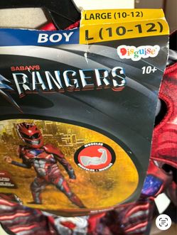 Power Rangers Kids Halloween Costume Size 10+