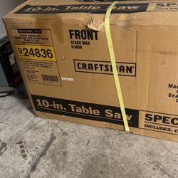 Craftsman 10in Table Saw