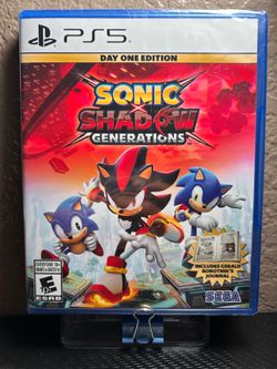 I’m asking$25  for new sonic x shadow generations  for the PlayStation five it’s brand new