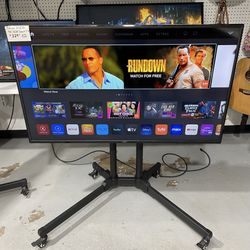 VIZIO 55” V-Series 4K HDR Smart TV w/ Rolling Stand