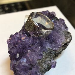 .925 Silver Symbol Ring 