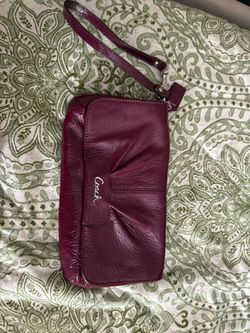 Coach Wristlet
