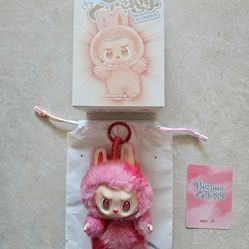 Pop Mart The Monsters Labubu "Big into Energy "series Vinyl Plush Pendant Blind Box  Open Box Never Used (the box is torn at the top)