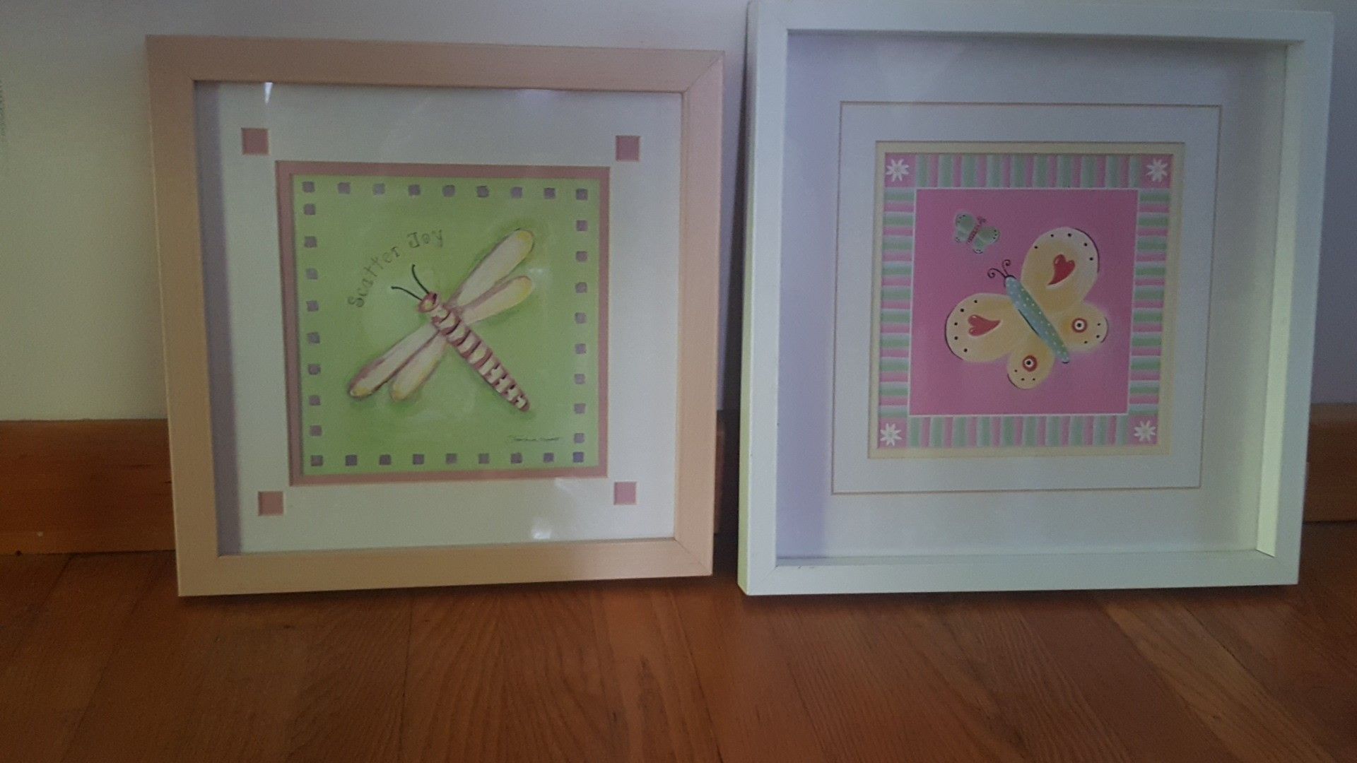 Two Framed Pictures
