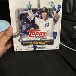 2 2025 Tops series 1 FACTORY SEALED, 16 pack per box and 14 card a pack 224 cards per box.