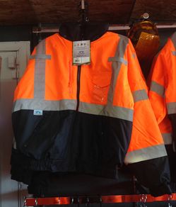 Class 3 High Visibility Safety Jacket with Removable Fleece