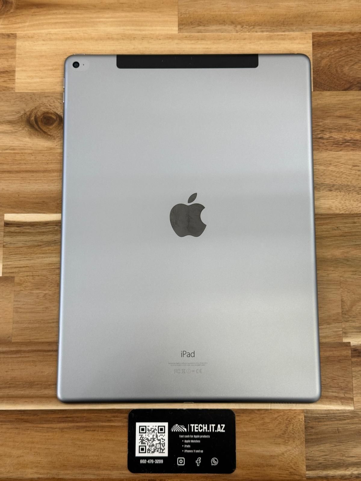 📱 iPad Pro 12.9 inch (1st Gen) Wi-Fi + Cellular | 128GB | Silver | Unlocked (Any Carrier)