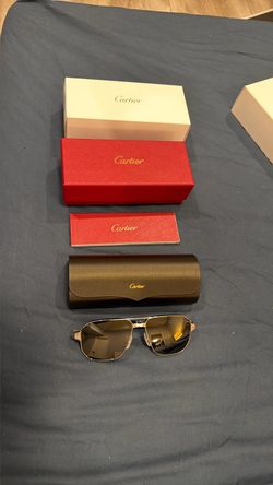 Cartier Mens Sunglasses Brand New Authentic