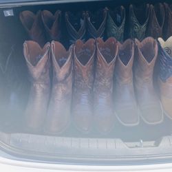 Massive Collection Of Men’s Cowboy Boots  Size 12 
