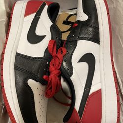 Air 1 Jordan Low Og Black Toe 