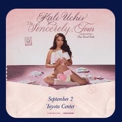 Kali Uchis The Sincerely Tour 