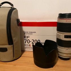 Canon EF 70-200mm f/2.8L IS II Telephoto Zoom Lens USM