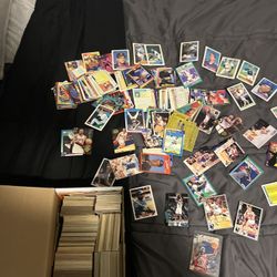 80-90s Baseball/football And Basketball Cards