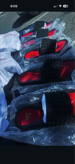 Red bottom Slides