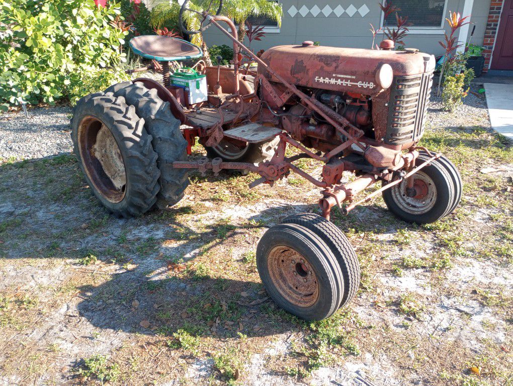 Farmall Cub Tractor  From 1950s