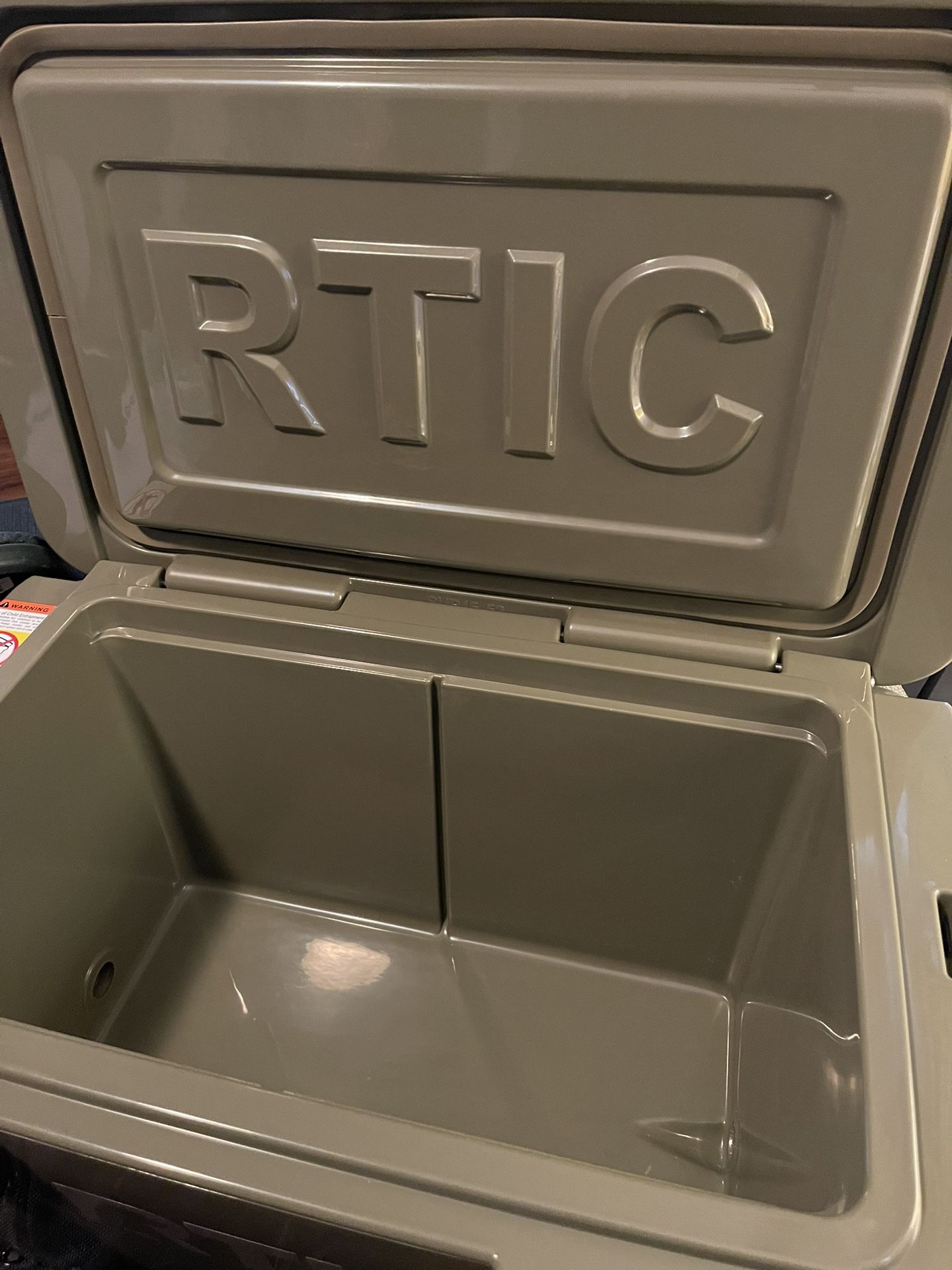 RTIC 45QT Olive Hard Cooler