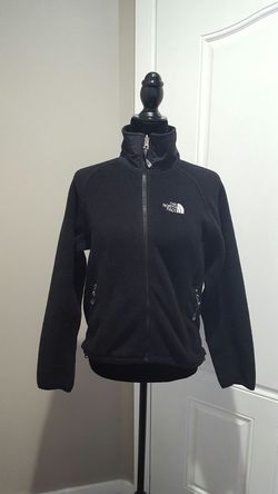 Women's black North Face fleece jacket, XS