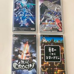 Japanese Sony PlayStation Portable games 