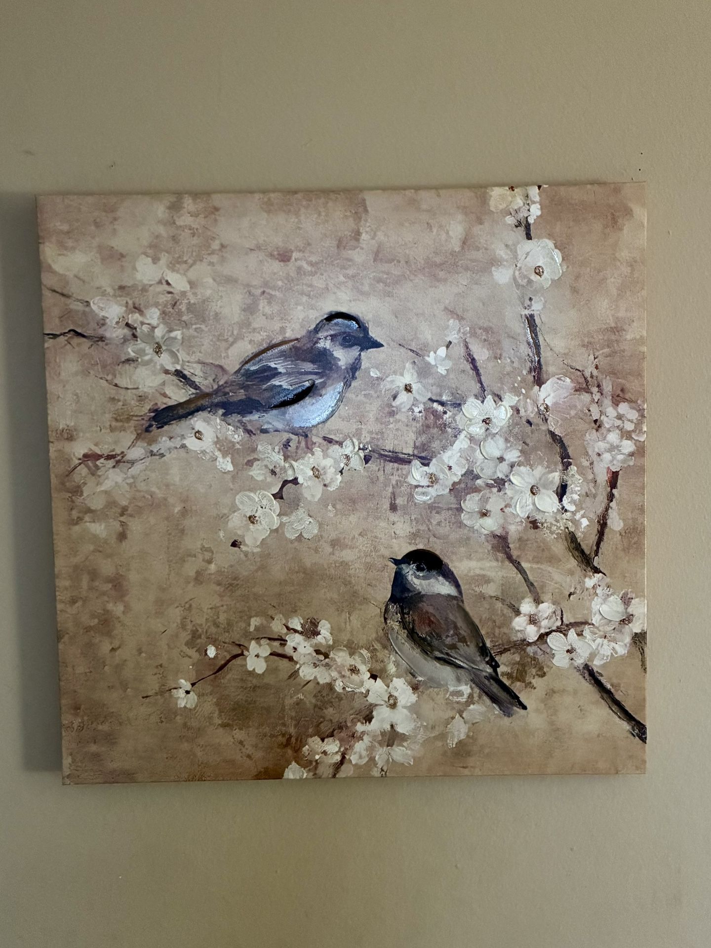Lovely Bird Canvas Wall Art
