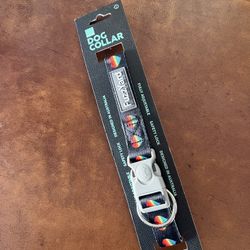 FuzzYard Candy Hearts Premium Dog Collar Adjustable (Large)